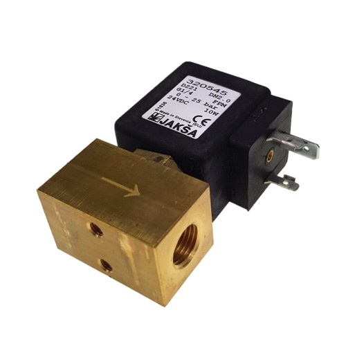 ELEKTROZAWÓR JAKŠA D221 G1/4" FPM 24 V DC (320545)