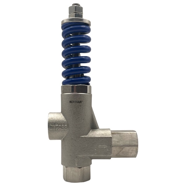 REGULATOR CIŚNIENIA KOTHAR Z BYPASS 250 BAR 3/8" INOX