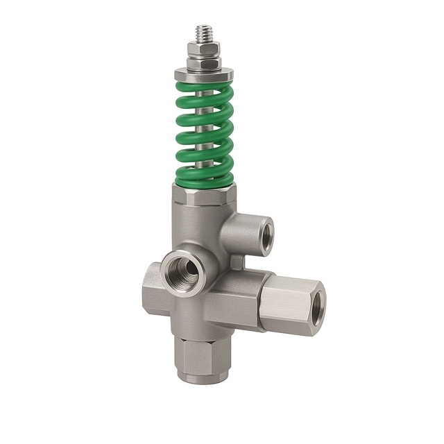 REGULATOR CIŚNIENIA Z BYPASS 350 BAR 3/8" INOX — FALCH